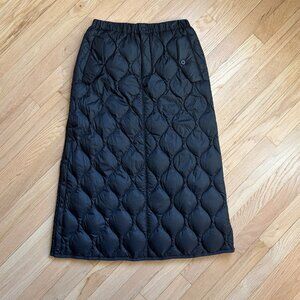 Military Snap Button Down Skirt (Soft Shell)